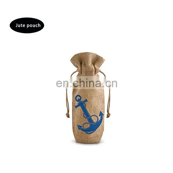 Hot New Design Linen Round Jute Bag/burlap Bags With Round Bottom for Gifts Packaging photo-4