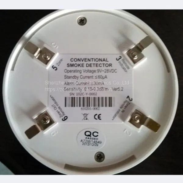 2-wire Conventional Smoke Detector Fire Proof Sensor Alarm DC9-28V Smoke Sensor for Fire Alarm System photo-5