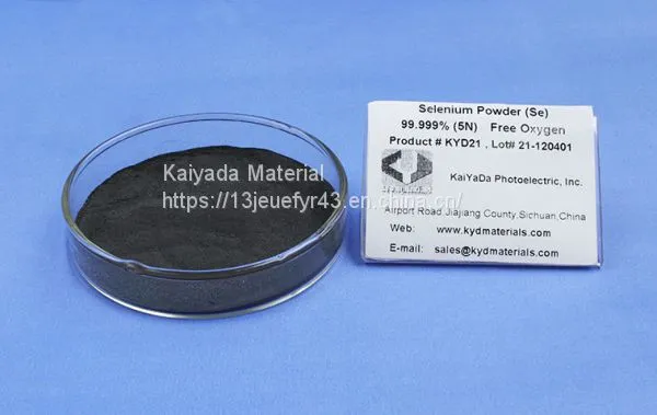 Selenium (Se 99.999% 99.9999%KYD