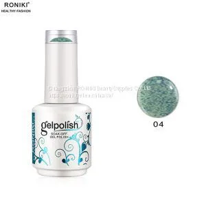 RONIKI Fur Effect Gel Polish,Nail Matte Gel Polish,Nail Painting Color Gel,Frosted Surface Gel photo-2