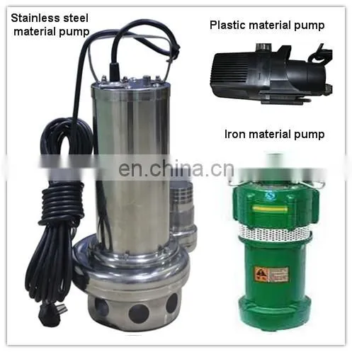 Submersible Electric Water Pump With LED Light for Water Fountain photo-3