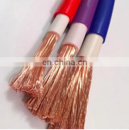 CE Listed 25mm2 35mm2 50mm2 70mm2 100% Purity Copper 300amp Welding Cable photo-3