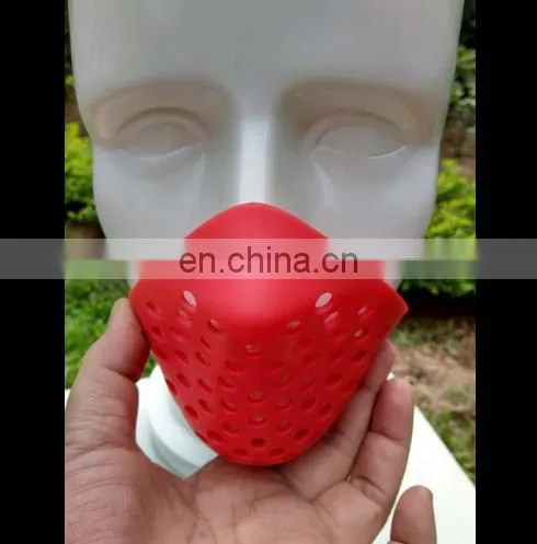 Red Shaping Spiderman Faceshell With Environmentally Friendly Silicone Material for Breathing photo-3