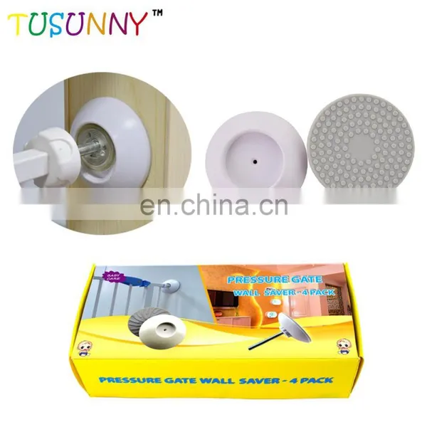 Amazon Heat Selling Baby Safety Gate Protection Wall Cup for Wall Protector