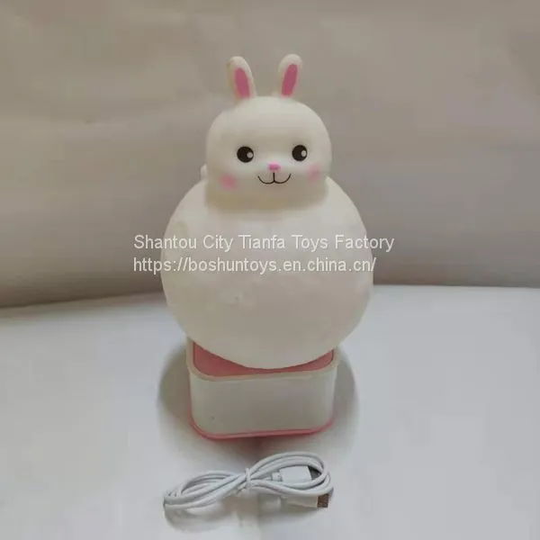 Детская ночная лампа в форме животного для детской комнаты с USB