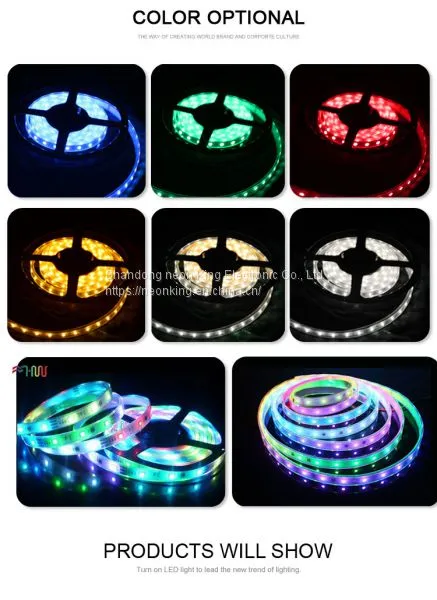 RGB LED Strip Light 3528 Neon Light Christmas Light Decorative Lamp photo-3