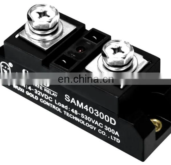 GOLD Solid State Relay SAM40120D 120A Industrial Grade Single Phase DC Controlled AC SSR photo-4