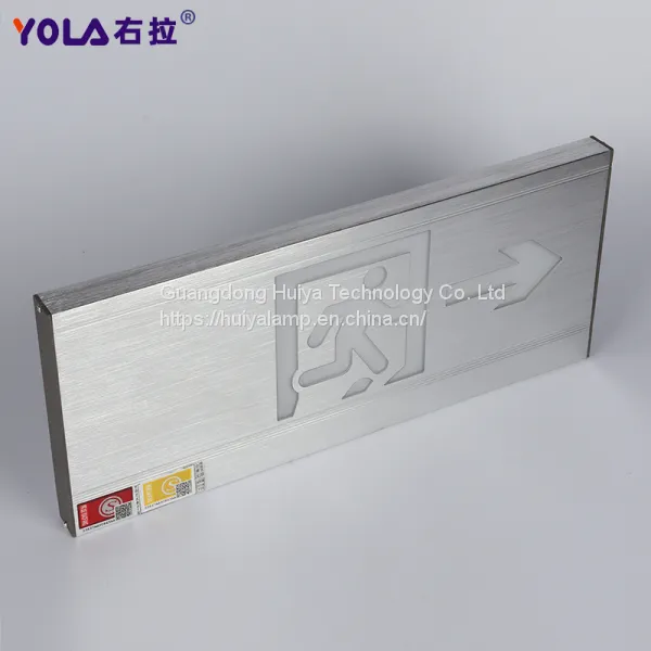 High Standard Aluminium Directional Indicator Emergency Exit Indicator Light photo-3
