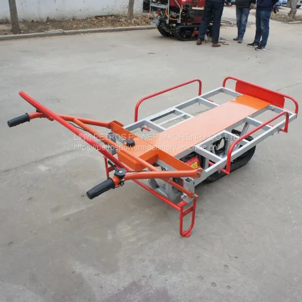 Motor Barrow With Single Pedrail Cart photo-3