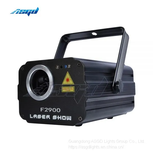 ASGD Beam 1800mW 3D Stage Laser Light RGB Animation Scan Projector Wedding Birthday Party DJ 2000 Patterns Christmas Music Disco Bar photo-4
