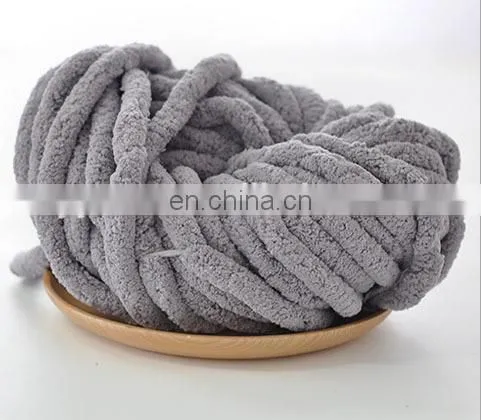 Chunky Chenille Yarn 100%polyester Yarn photo-3