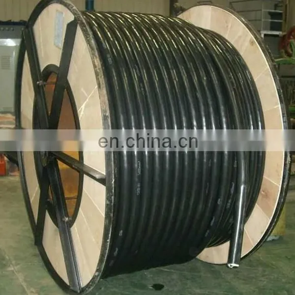 Волоконно-оптический кабель (VFD cable) с 3 проводами сечением AWG4/0 и заземляющим проводом