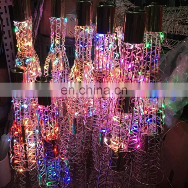 Multi Colors Battery Operated Led Champagne Bottle Sparklers for Wine Bar Club Nightclub photo-2