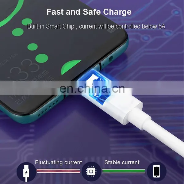 Mobile Phone Accessories 6A Fast Charging Cable USB C to USB Type C Cable PD 20W/65W Quick Charge 4.0 Data Cord Wire photo-2