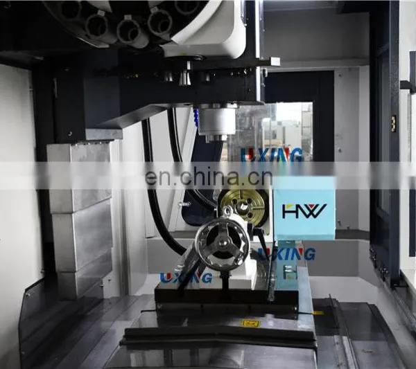 VMC650 New Arm Type Atc Cnc Metal Vertical Milling Machine Machining Center High Precision Fresadora 4th Rotary With Tailstock photo-5