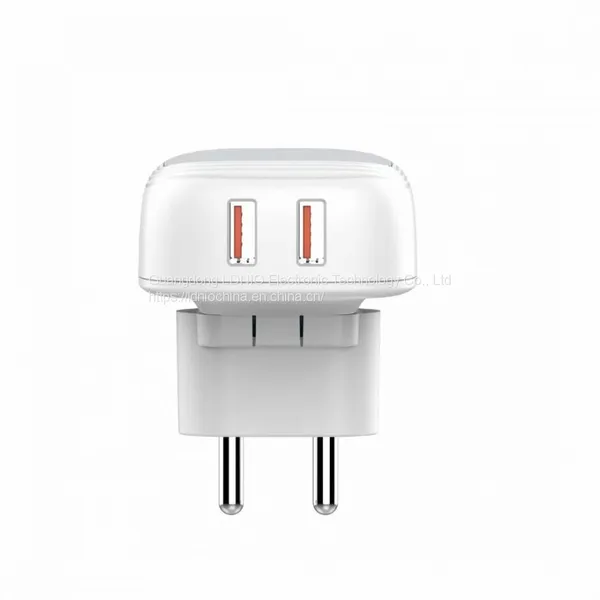 18W FAST CHARGER TWO QC3.0 USB REPLACEABLE PLUG: UK/EU/US photo-2