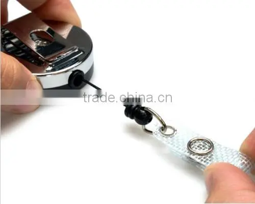 Yueton Pack of 2 Retractable Name Badges Holder ID Card Key Cards Holder Reel photo-3