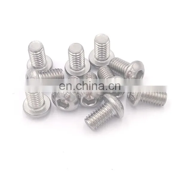 M5 M6 A2-70 Stainless Steel SS304 Hex Socket Button Head Screw photo-3