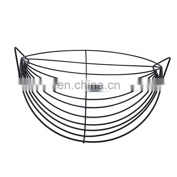 Farmhouse Home Storage Kitchen Food Fruits Organizer Egg Mesh Wire Rack Metal 2 Tier Fruit Basket photo-3