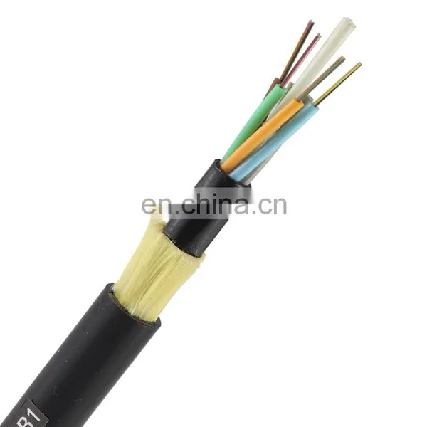 ADSS Cable de Fibra Optica 6/12/24/48/96/144 Hilos Monomodo G652d 50m Span photo-3