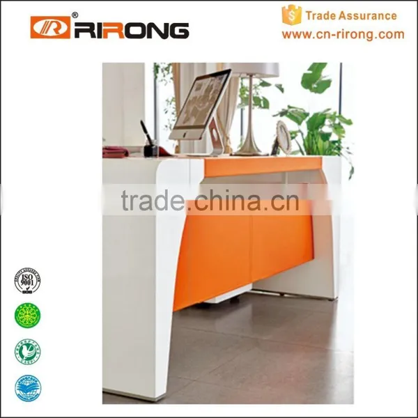 Luxury Executive Desk With PVC Leather Wooden Laptop Table photo-3