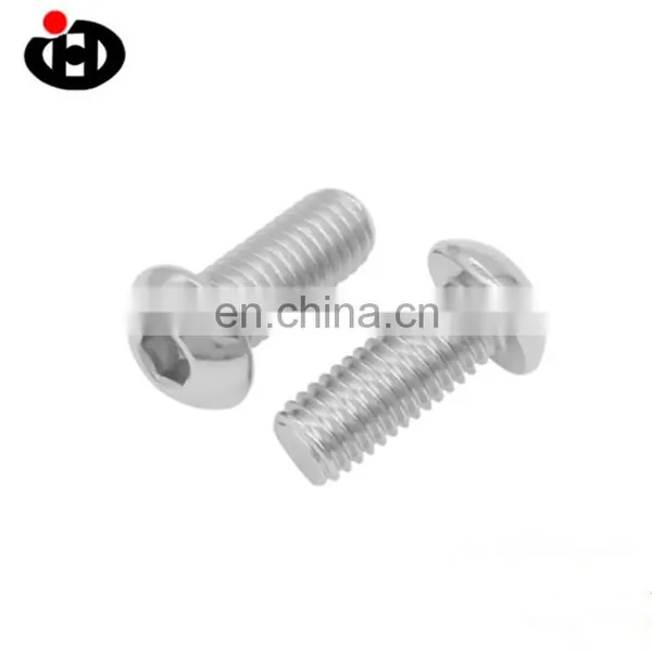 High Quality Stainless Steel Hexagon Round Head Screw Parts ISO7380 photo-4