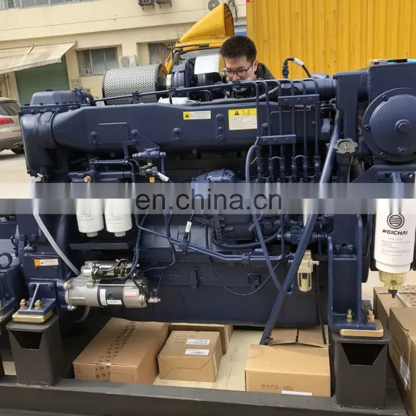 Factory Direct Sale 170hp Weichai WD10 Series WD10C170-15 Marine Diesel Engine photo-2