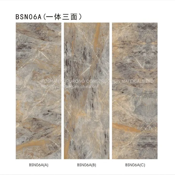 Luxury Red Marble Large Format Thin Porcelain Tile From China photo-2