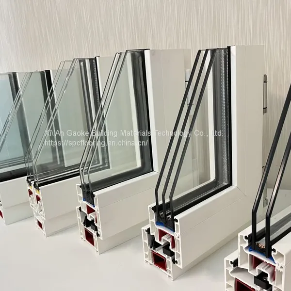 GKBM 80 Series White UPVC Sliding Window Door Profile photo-3