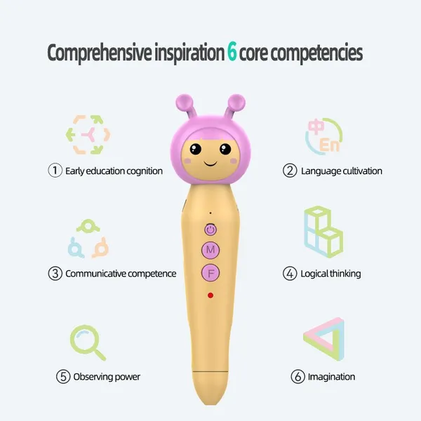 Children's Universal Point Reading Machine, Intelligent Wireless Point Reading Pen, Intelligent Speaker photo-2