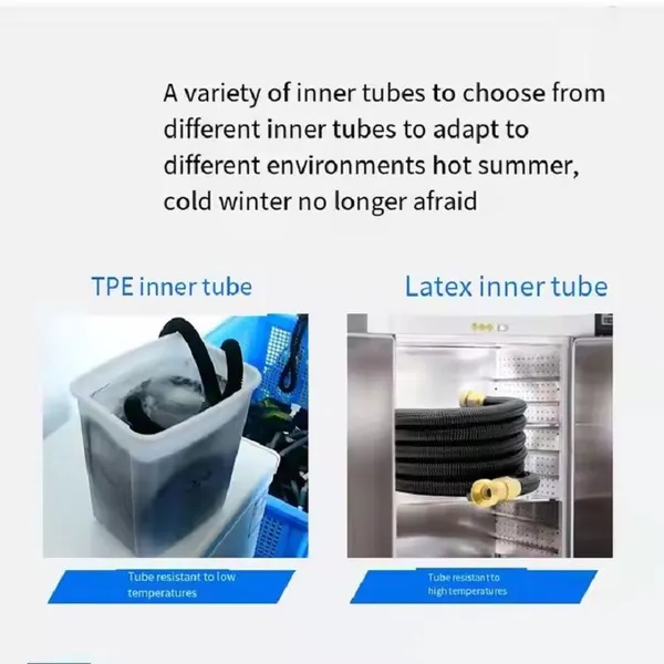 Various Lengths Garden Watering Expandable Hose Latex Inner Tube Magic Garden Hose With Nozzle photo-4