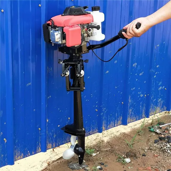 Underwater Thruster for Fishing Boats and Iron Boats, 8-horsepower Outboard Motor With Gear for Motorboats and Boats photo-4