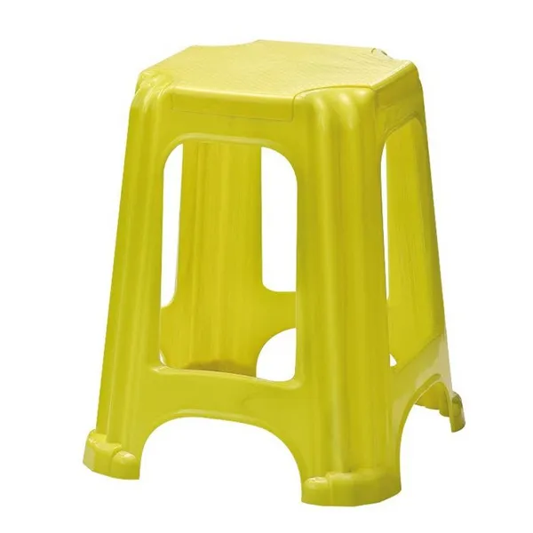 High-Strength Plastic Stool Chair Injection Mold Durable Household Tall Stool Mould photo-4