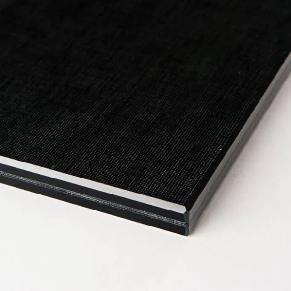 0.38mm Black Pvb Film Glass Opaque Interlayer, Black Opaque and Lightproof Laminated Glass Film photo-3