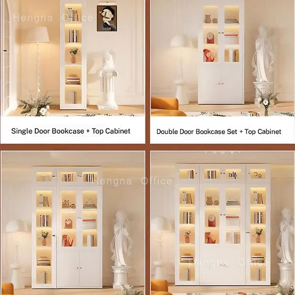 Nordic Design Metal Side Cabinet-CBT695 |Rounded Edges& Anti-tipping Design for Bedroom & Entryway- photo-2