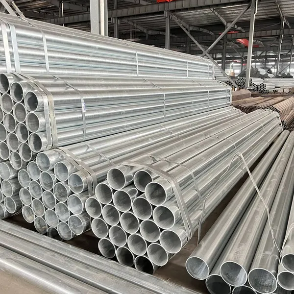 Hot DIP Galvanized Steel Pipe HDG Round Steel Pipe Hollow Section Steel Pipe for Construction Building Scaffolding photo-2