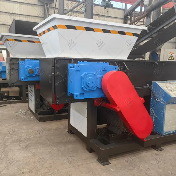 Waste Cable/Film/Fabric/Plastic Pallet Single Shaft Shredding Machine photo-4