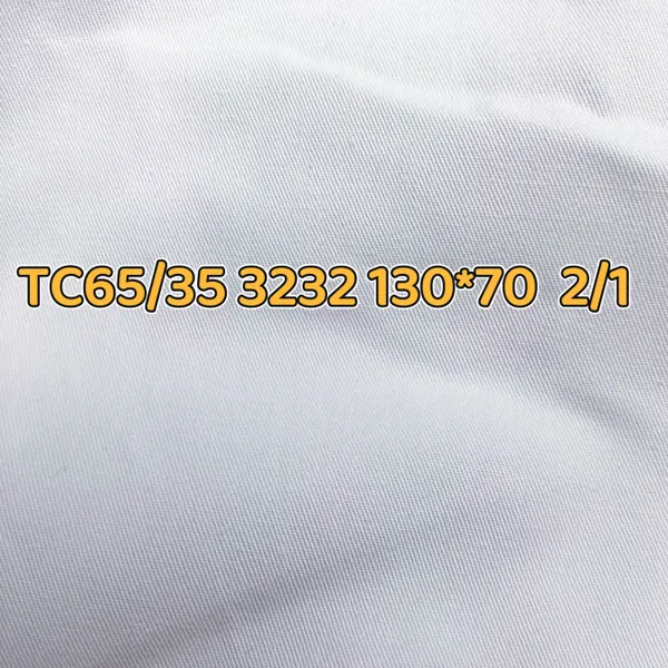 TC65/35 Polyester-cotton Medical Twill Fabric, 30*30, 130*70, Non-fluorescent Fabric photo-3