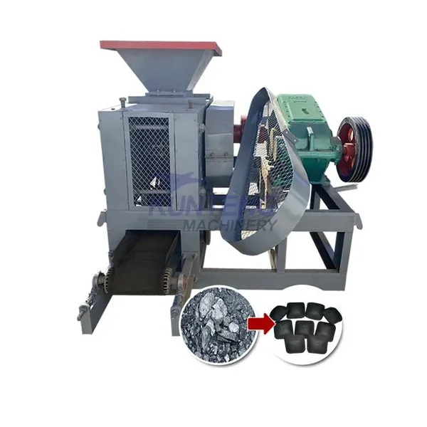 High Pressure Hydraulic Forcing Input Dry Mineral Powder Ball Shape Briquetting Machine EPC