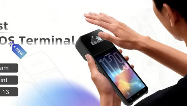 Z92P Contactless Palm Vein Payment PDA,5.5 Inch HD Touch Screen,EMV PCI Certified MSR IC NFC Reader Compatible With Loyverse IREAP for Small Business photo-1