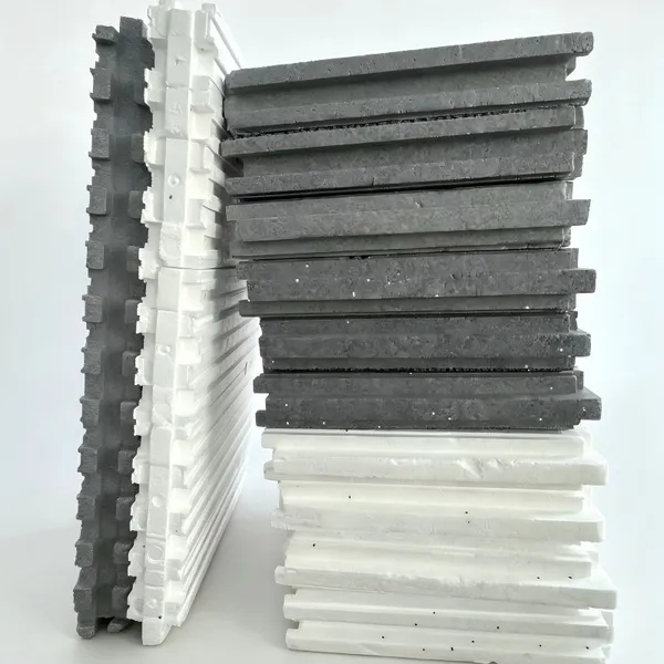 ICF Block Waterproof Fireproof Soundproof EPS Insulated Concrete Form Wall System Durable Shockproof Building Construction photo-2