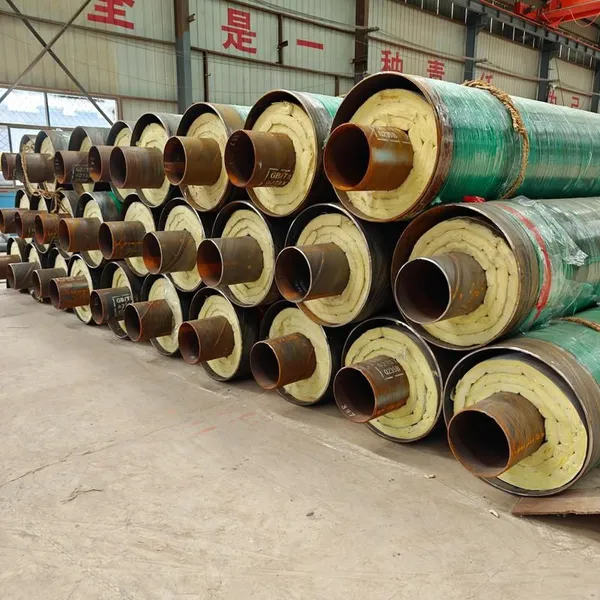 DN50‑DN1400 PU Pre‑insulated Steel Pipe HDPE Jacket Underground District Heating Thermal Insulation Pipe photo-5