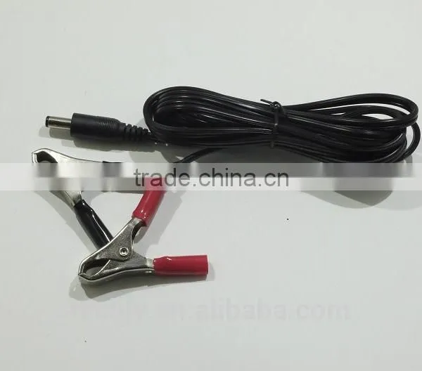 Female DC 5.5x2.1 and 15A Battery Clip and UL 2464 20AWG 80C 300V of UL Wire Harness photo-4