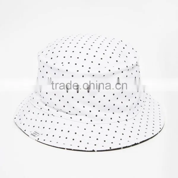 Custom Reversible Lightweight Polyester Fabric Bucket Hat photo-2
