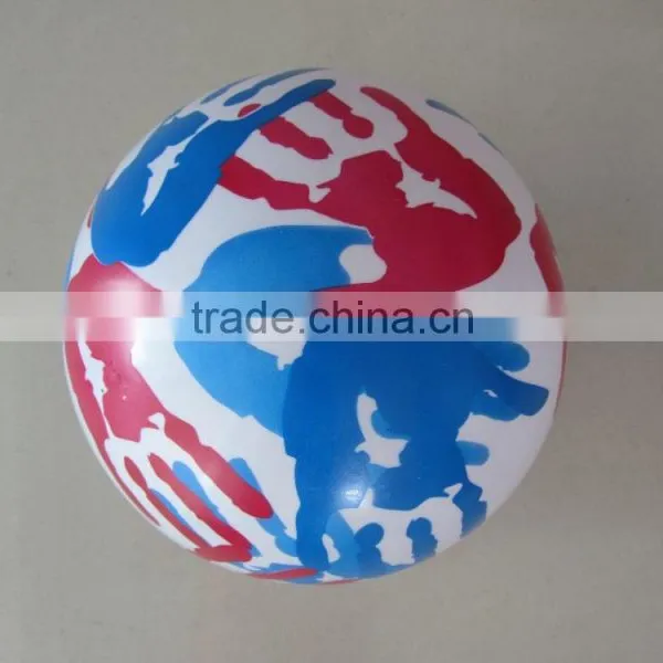 2014 Newest Two Color Printed Pvc Ball for Kids photo-3