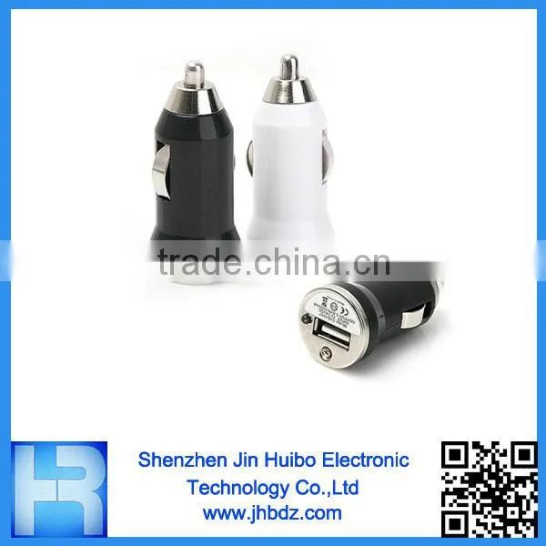 Little Bullet Style USB Vehicle Charger for Car Kit Made in China By Jin Huibo
