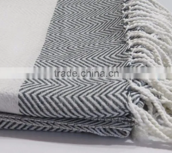Hammam Turkish Moroccan Fouta Towel Peshtemal Soft Beach Pareo Cotton Towels photo-6