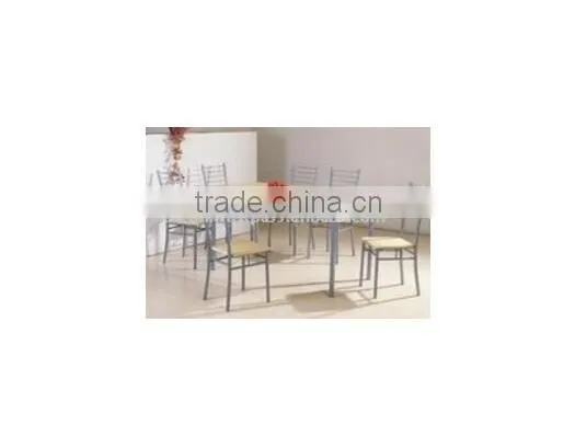 M-932 (1 + 6) Dining Room Set, NEW MODERN