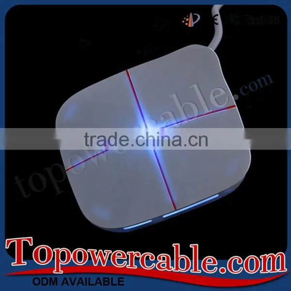 Top Quality Portable 4 Port Usb 2.0 Hub Driver Extenders Hi Speed photo-2