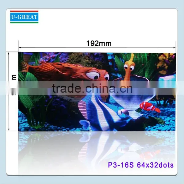 Energy Saving High Refresh P3 LED SMD Module 64 x 32dots photo-3